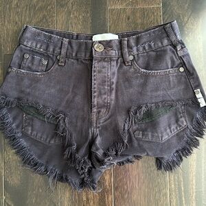 One teaspoon Jean shorts size 23
